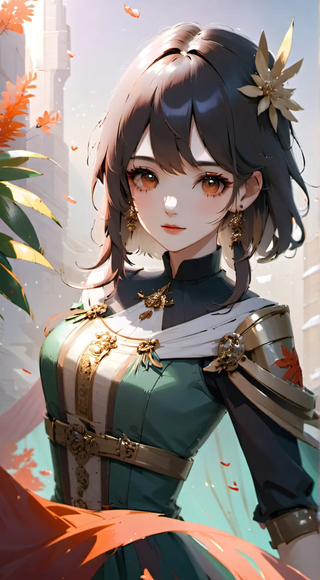 ai character: poopy girl sg  background