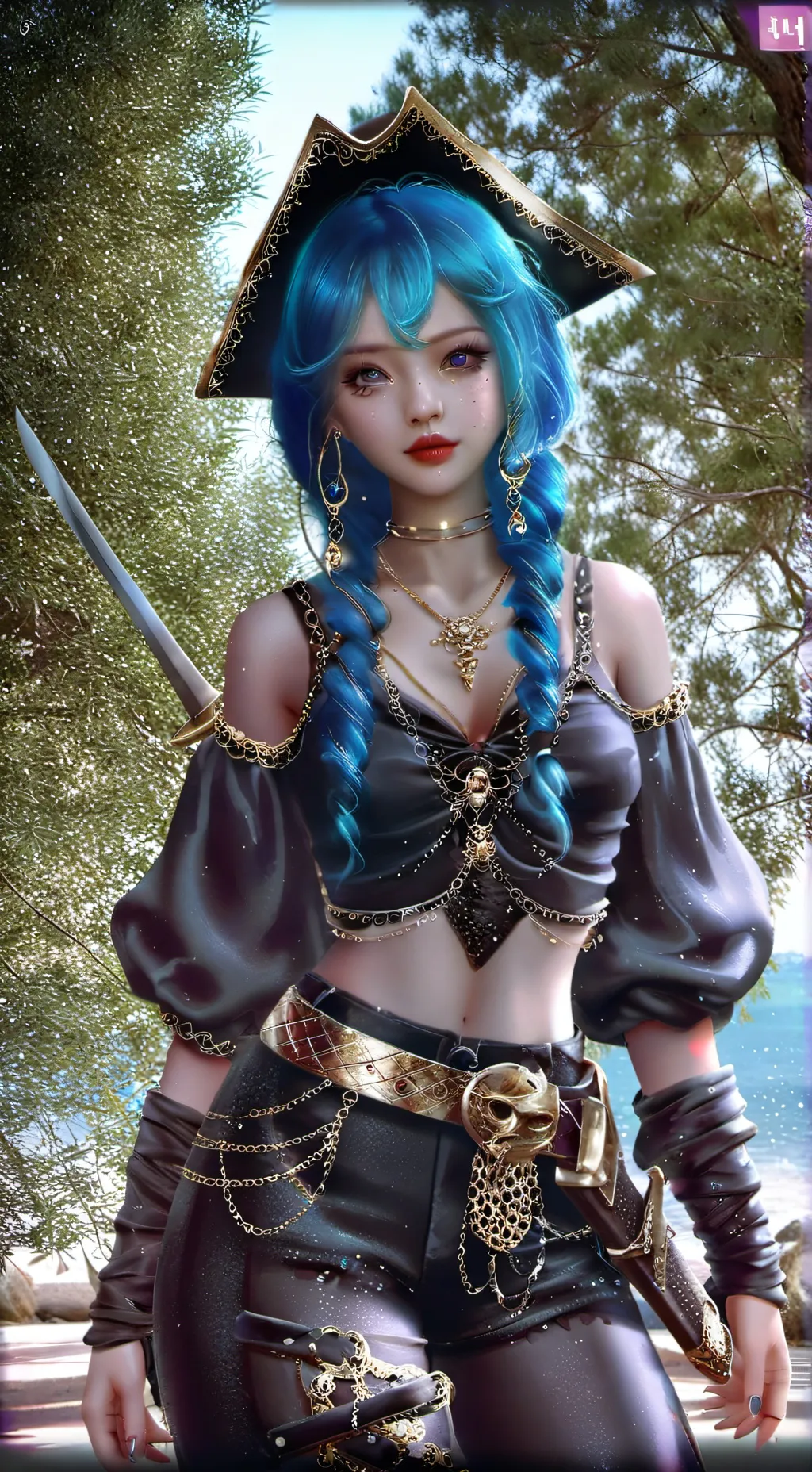 ai character: Pirates background