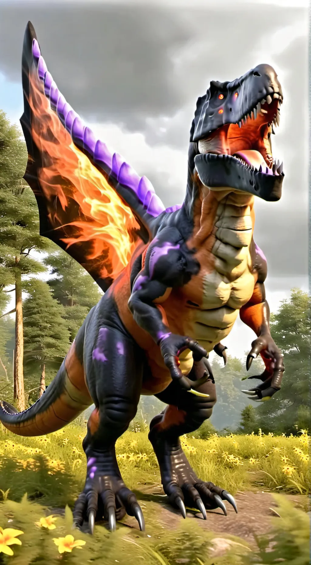 ai character: Anjanath background