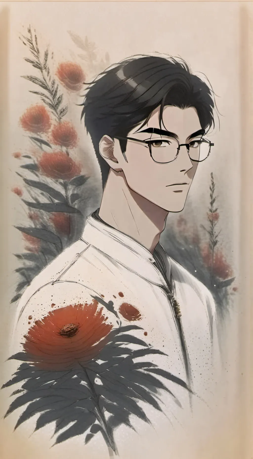 ai character: Jaekyung  background