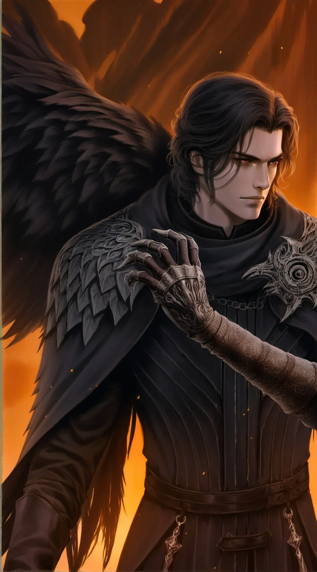 ai character: Monsieur diable background