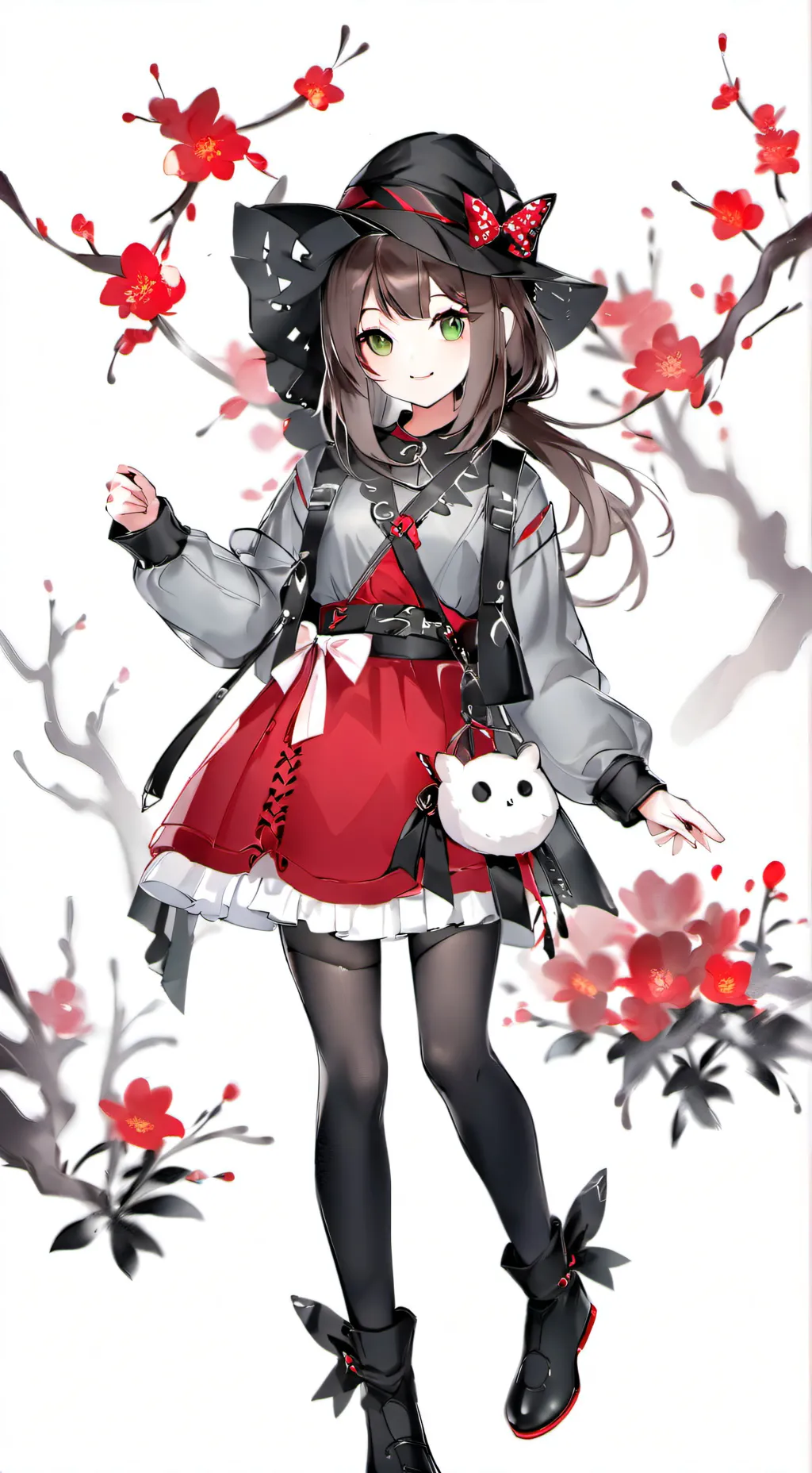 ai character: Luna background