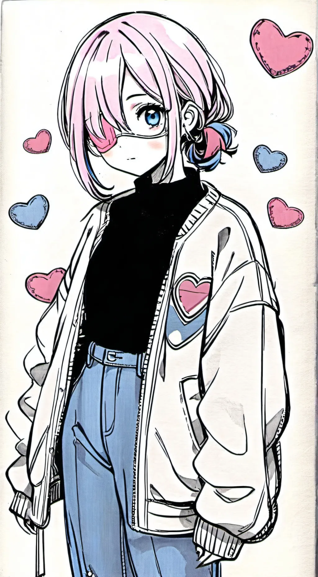 ai character: MHA X MY OC Finale background