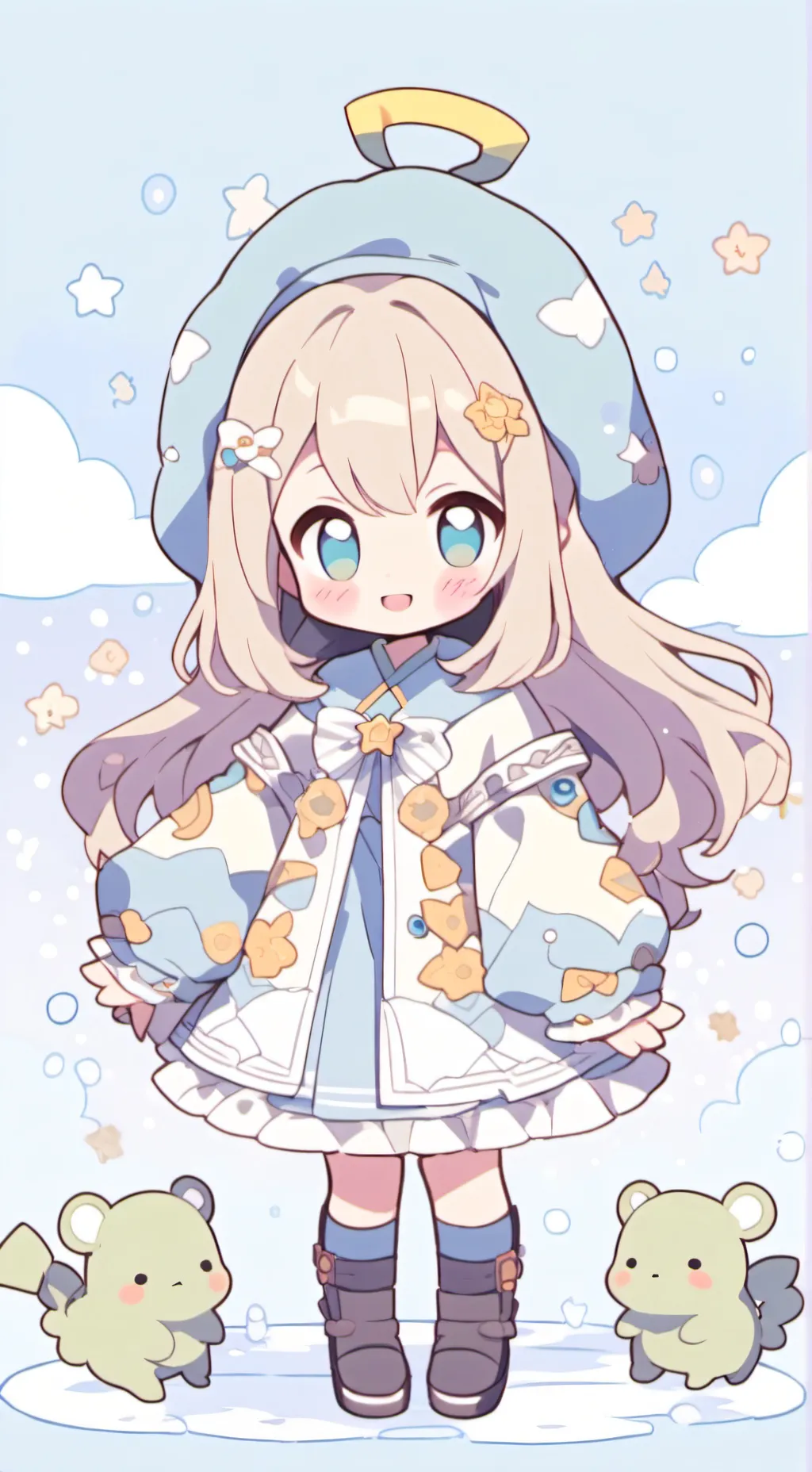 ai character: Stacey  background