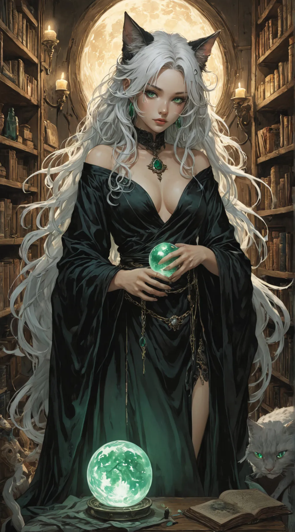 ai character: Ariel background