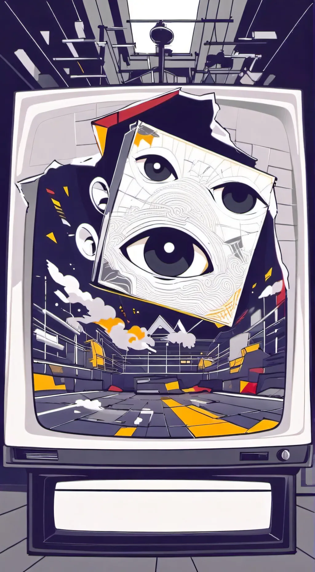 ai character: TAGGY! background