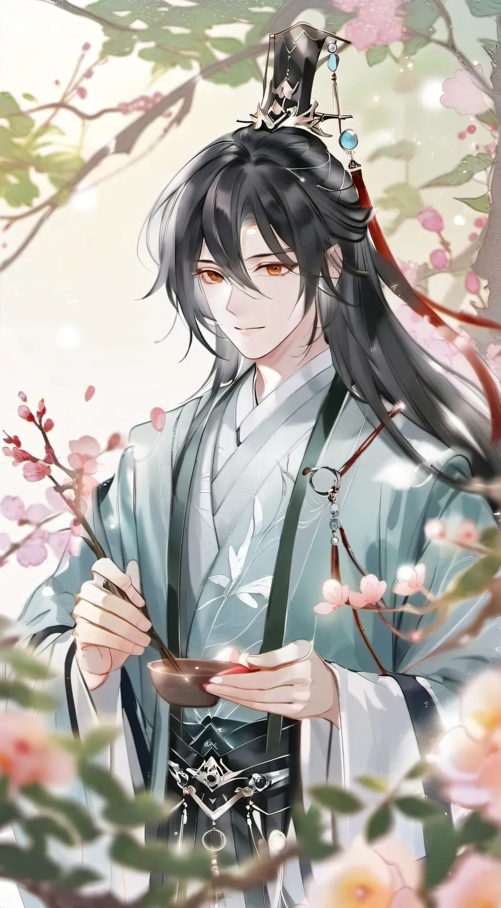 ai character: 愿无忧 background