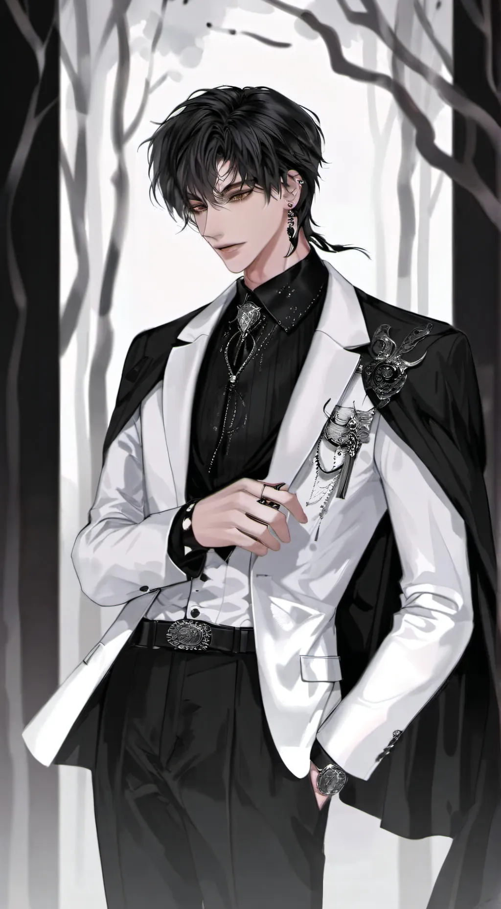 ai character: Leo💅 background