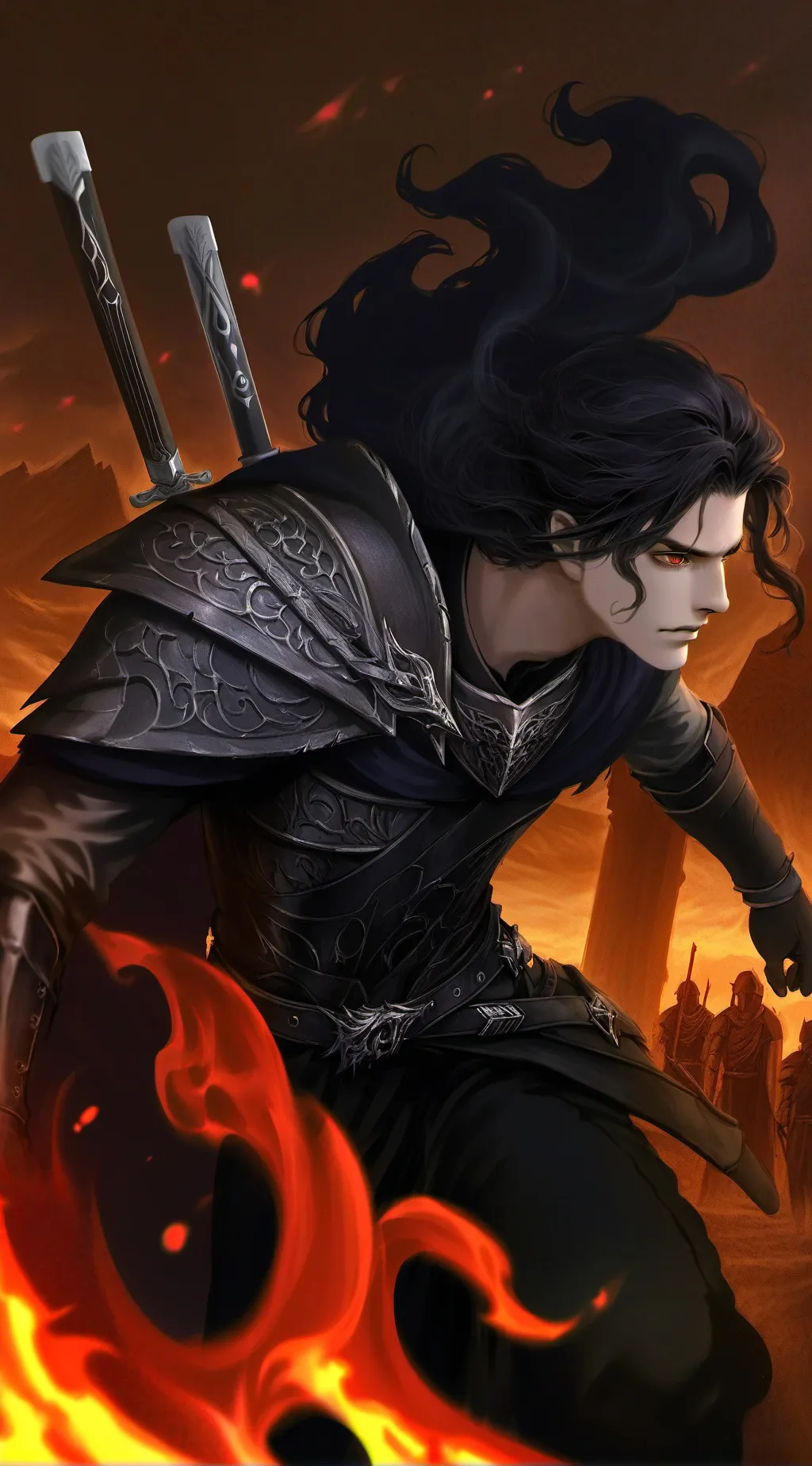 ai character: freaky sprout~ background