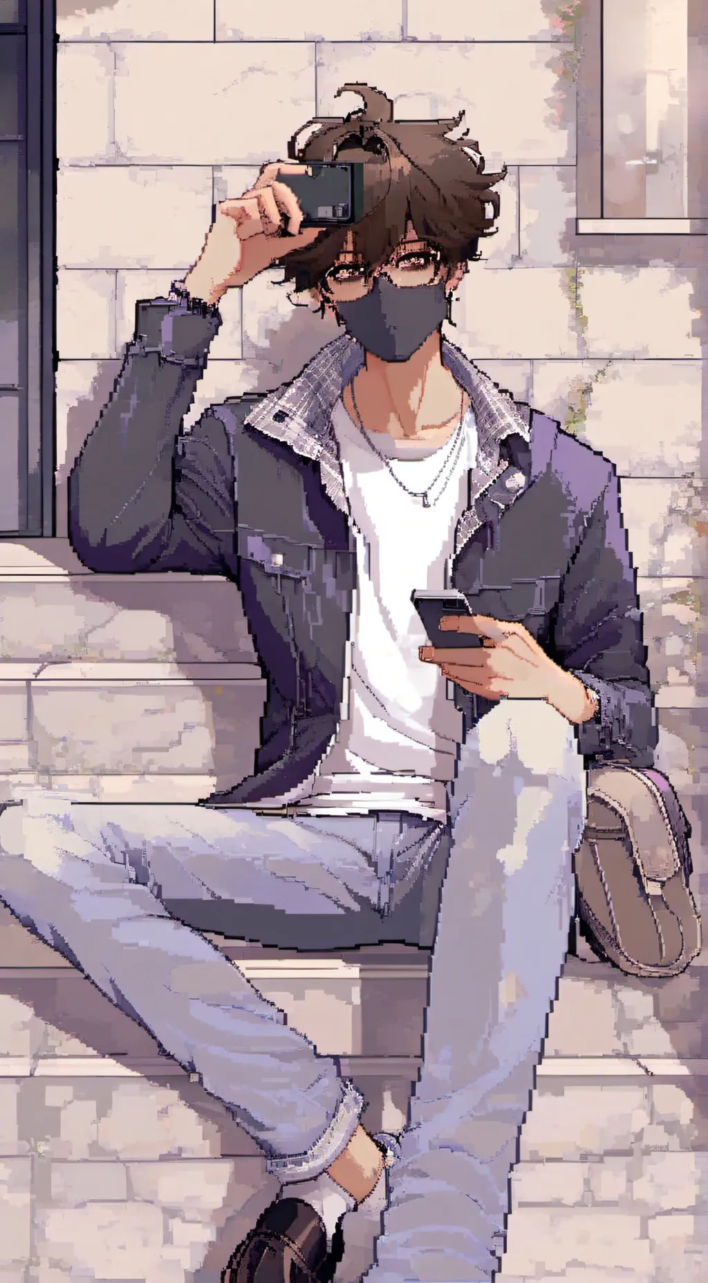 ai character: Conner?😀 background