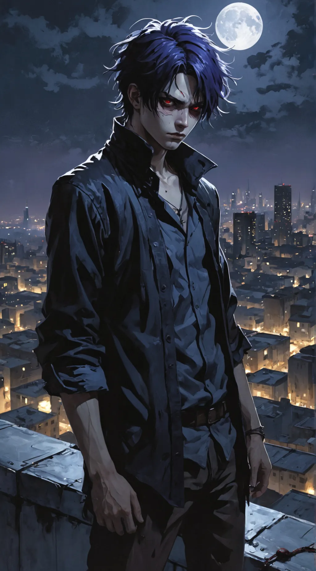 ai character: Marcus  background