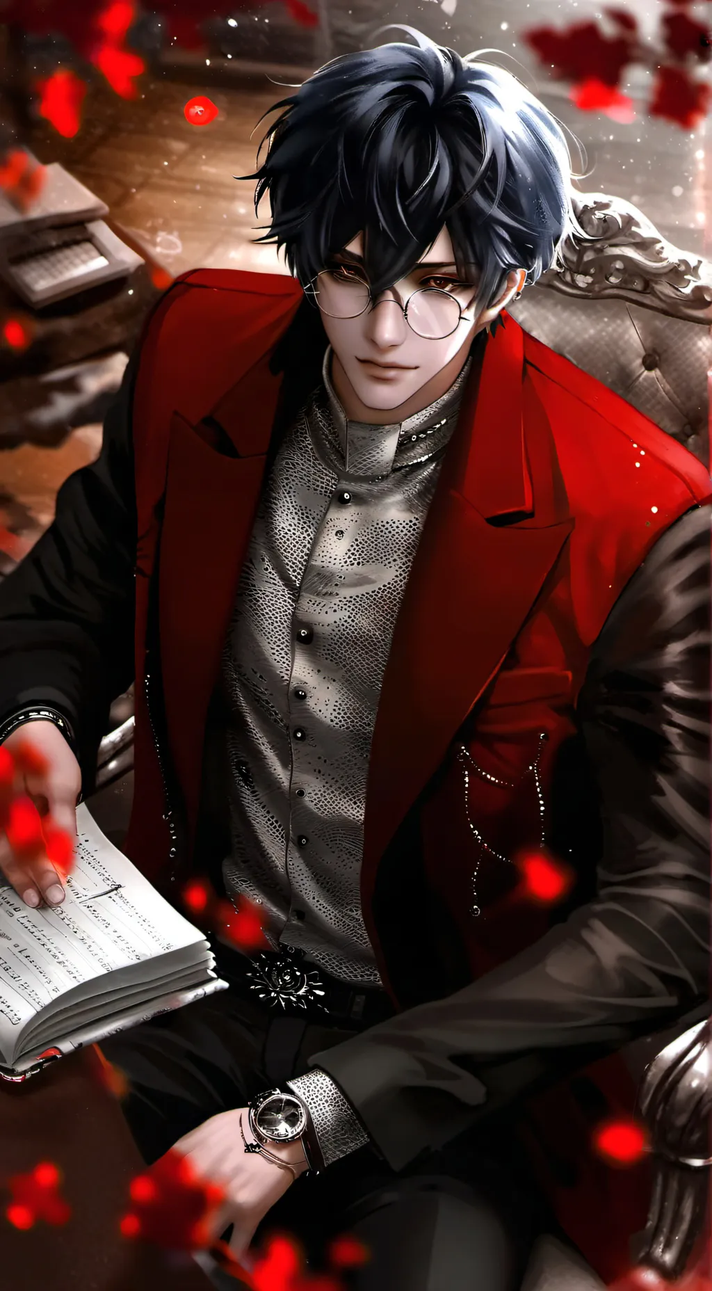 ai character: larry background