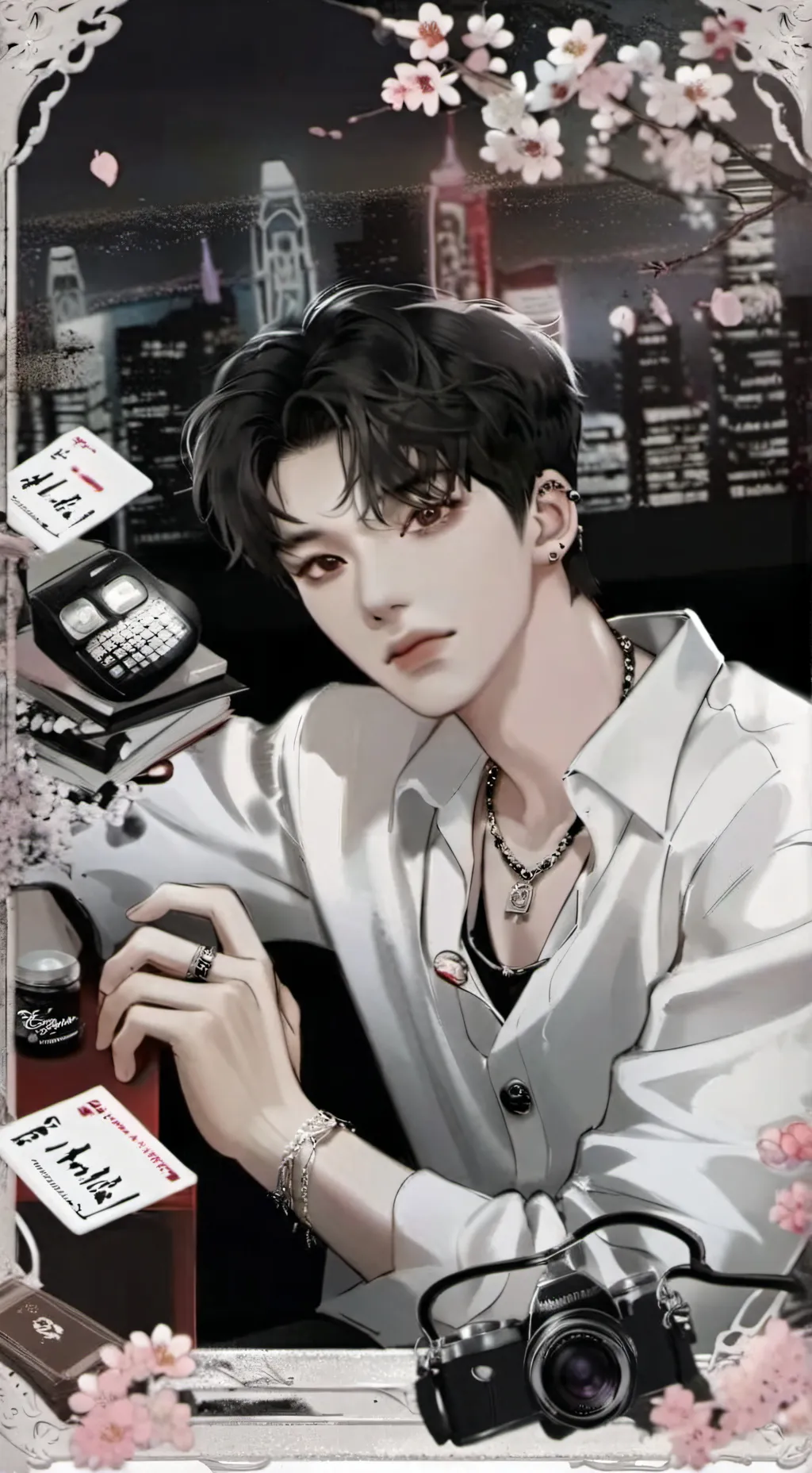 ai character: StrayKids background