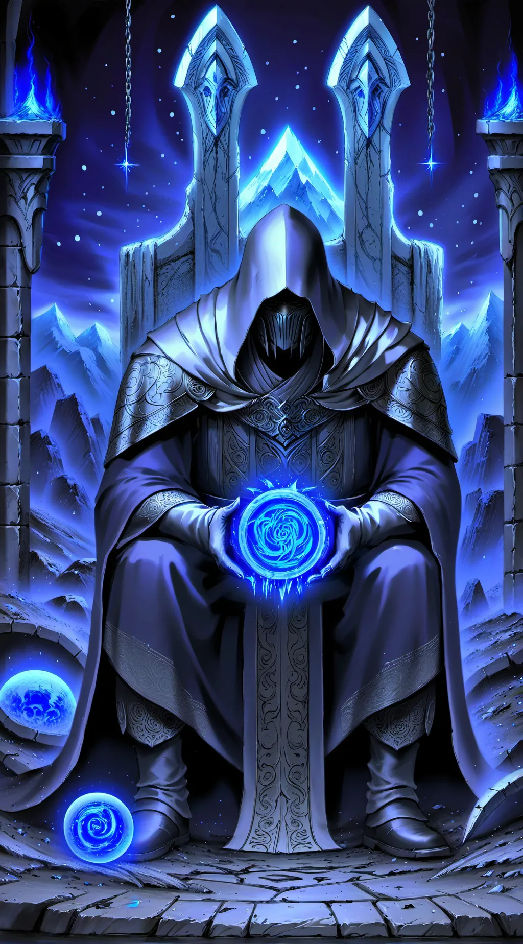 ai character: teleport a game background