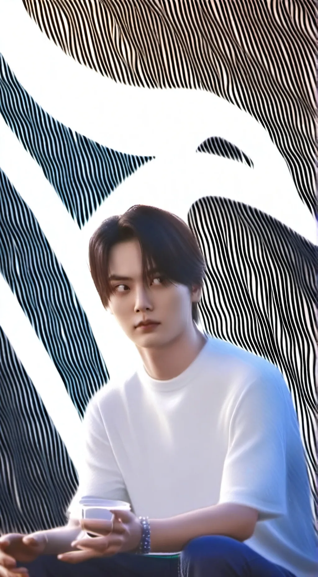 ai character: Han and Lee Know background