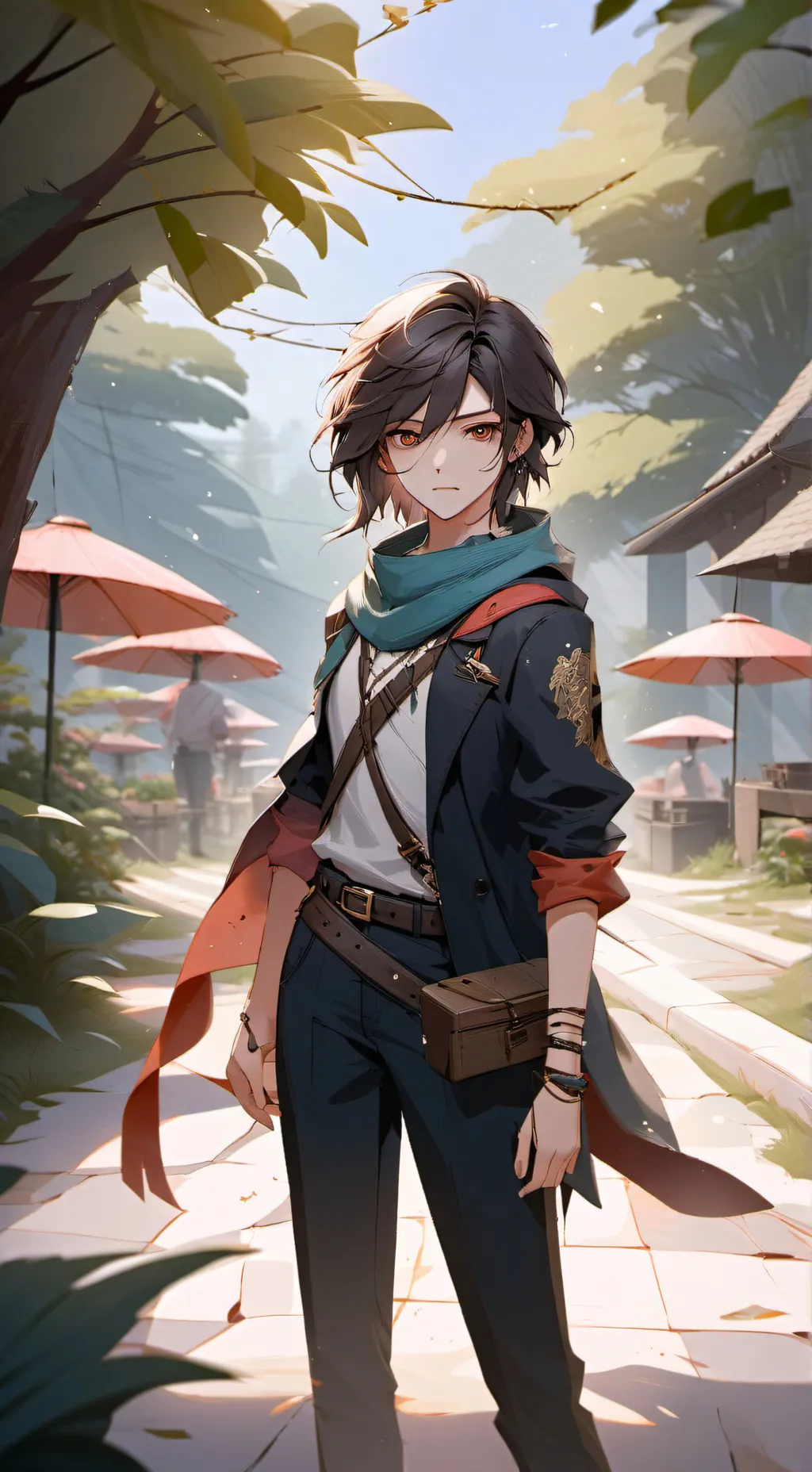 ai character: scroll if you want background