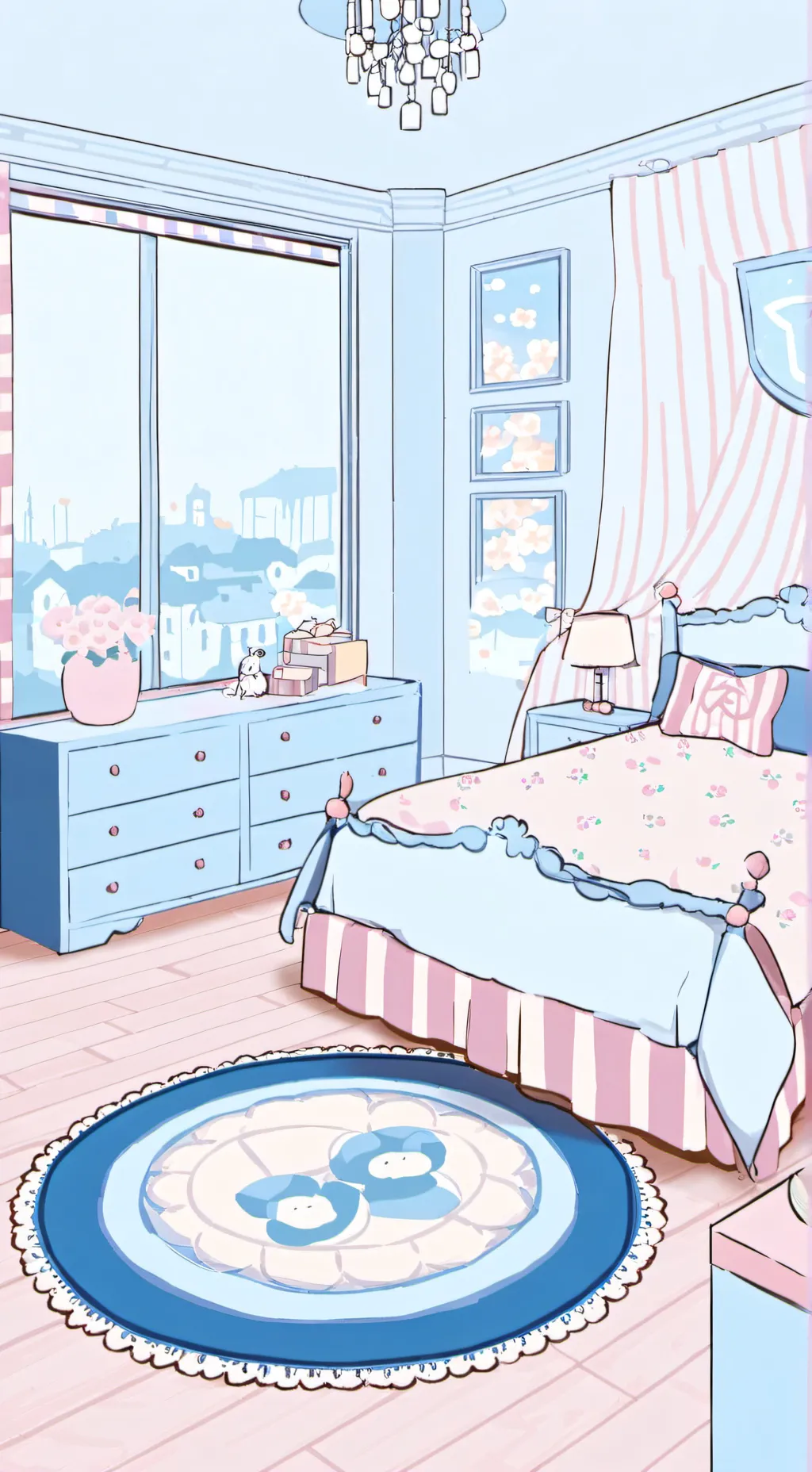 ai character: MHA sleepover  background