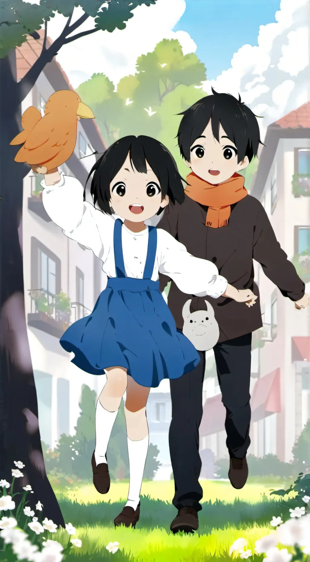 ai character: Kindergarten! :)  background