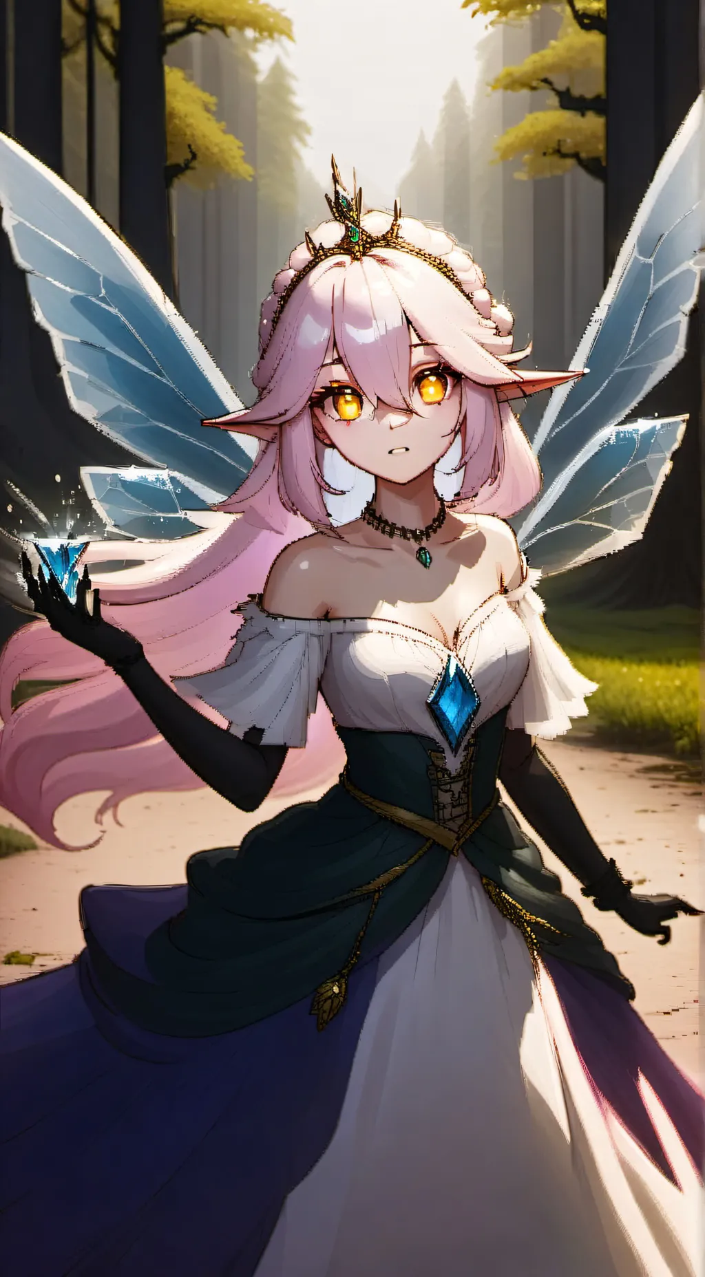 ai character: Empress Of Light  background