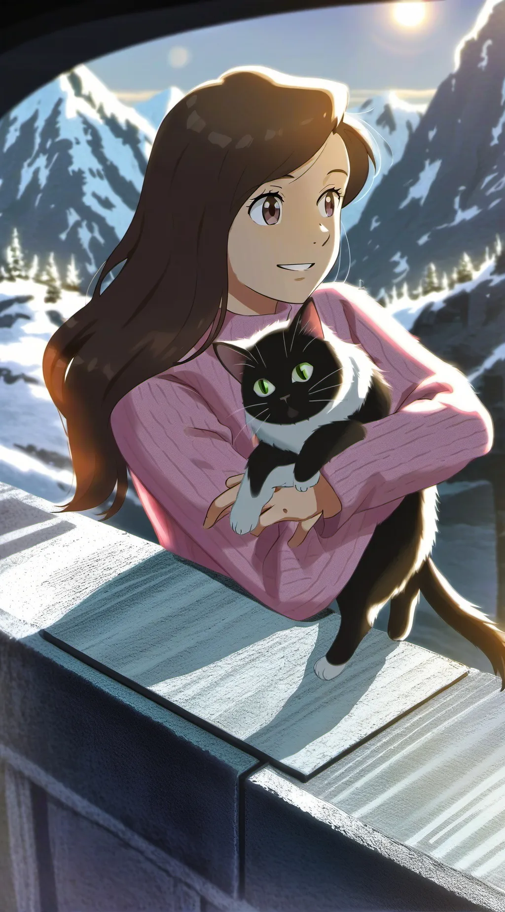 ai character: Mabel x pacifa background