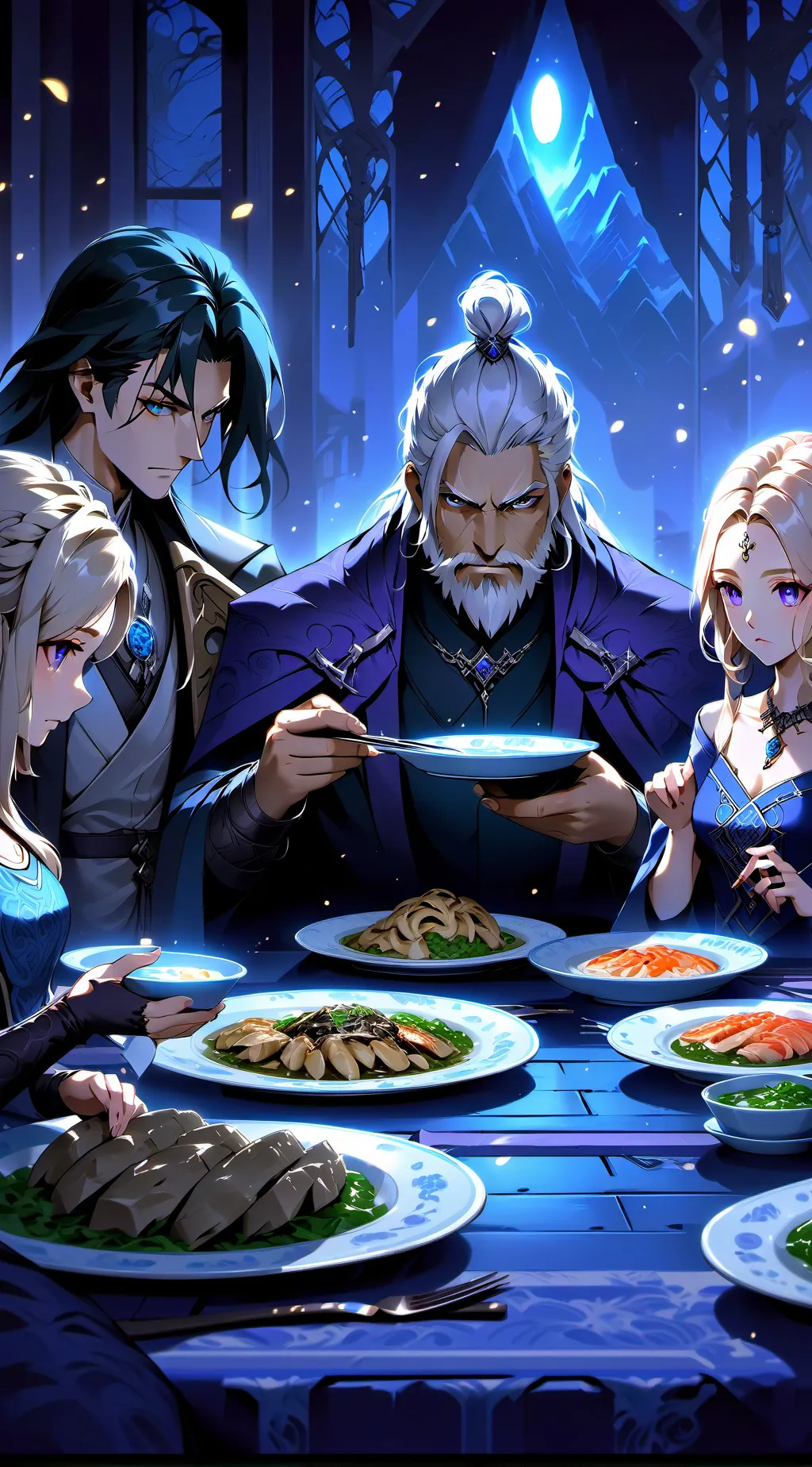 ai character: fridaynightdinner background