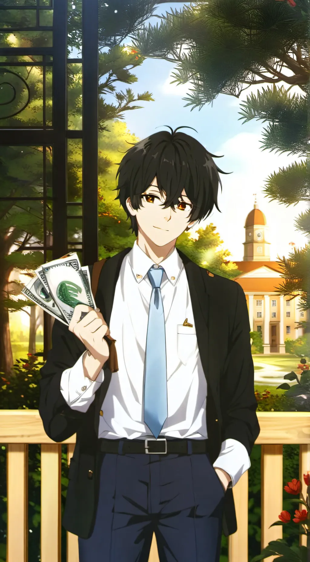 ai character: 💔Noah💔 background