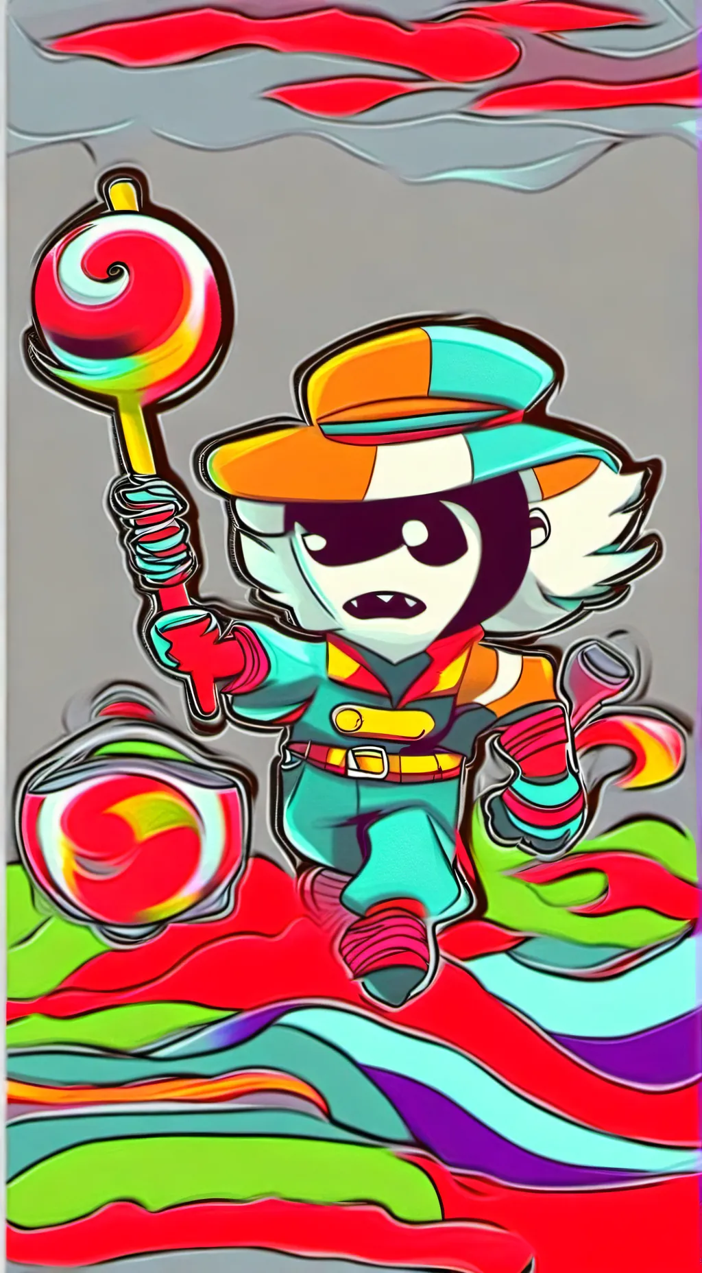 ai character: brawl stars background