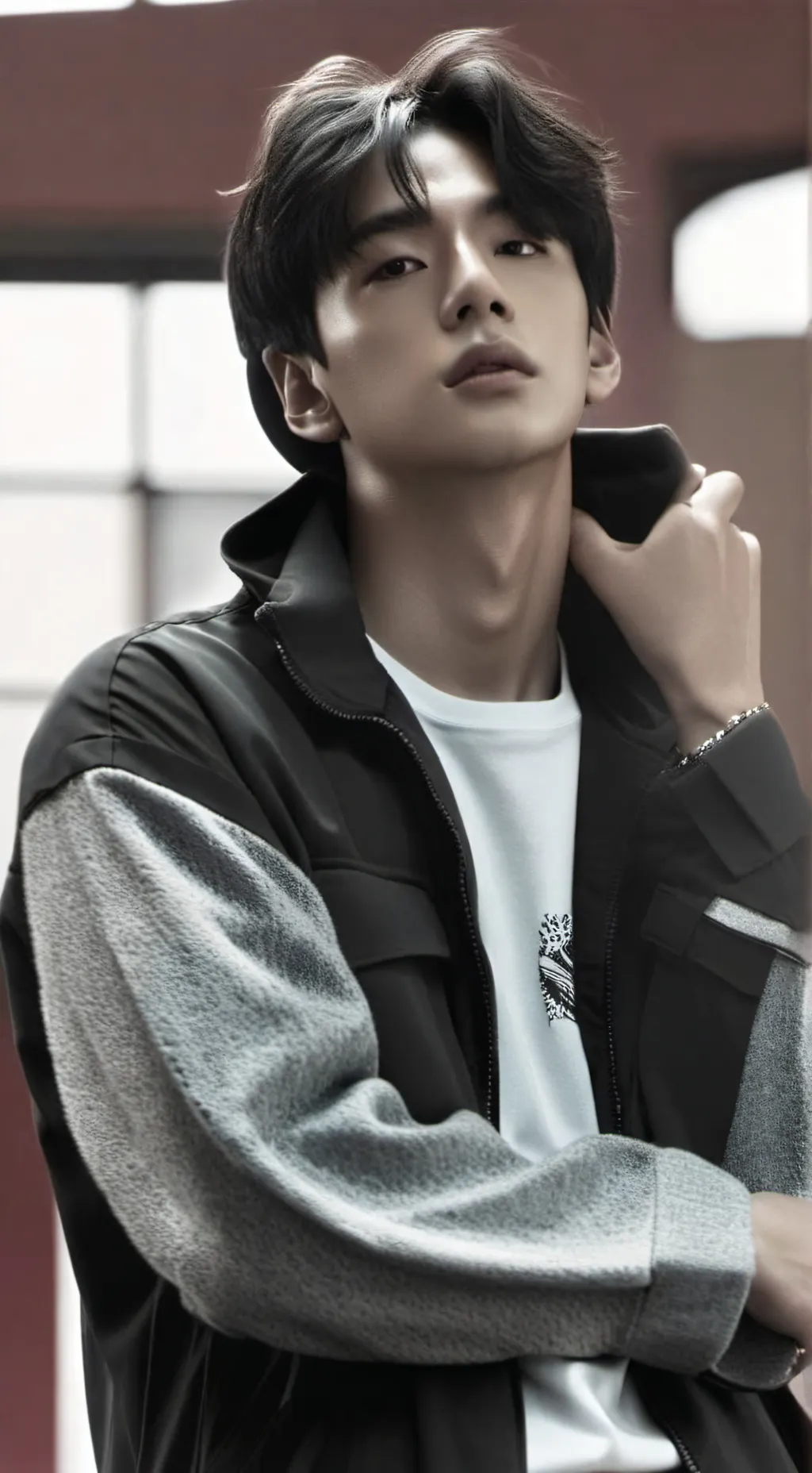 ai character: hyunjin background