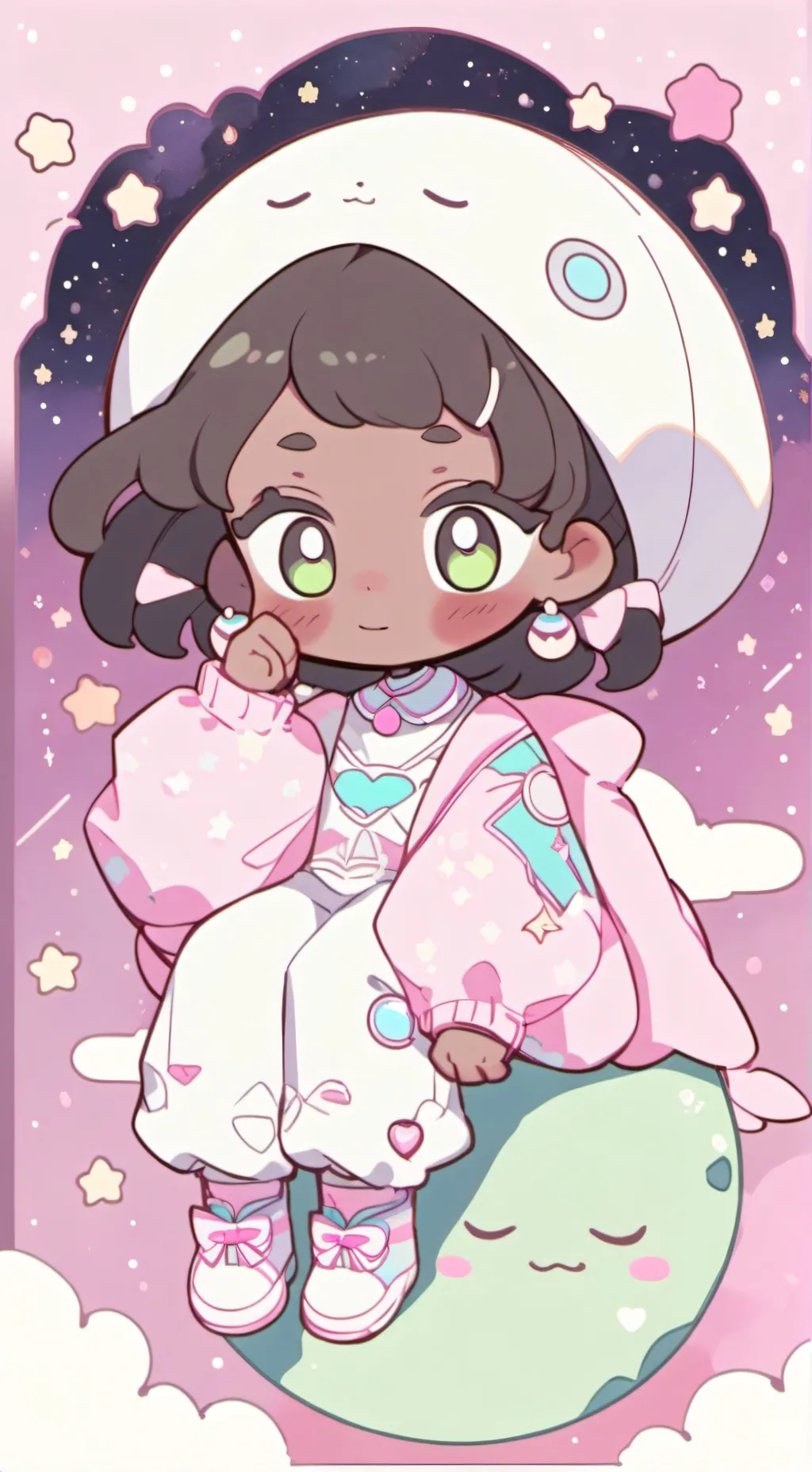 ai character: mei mei  background