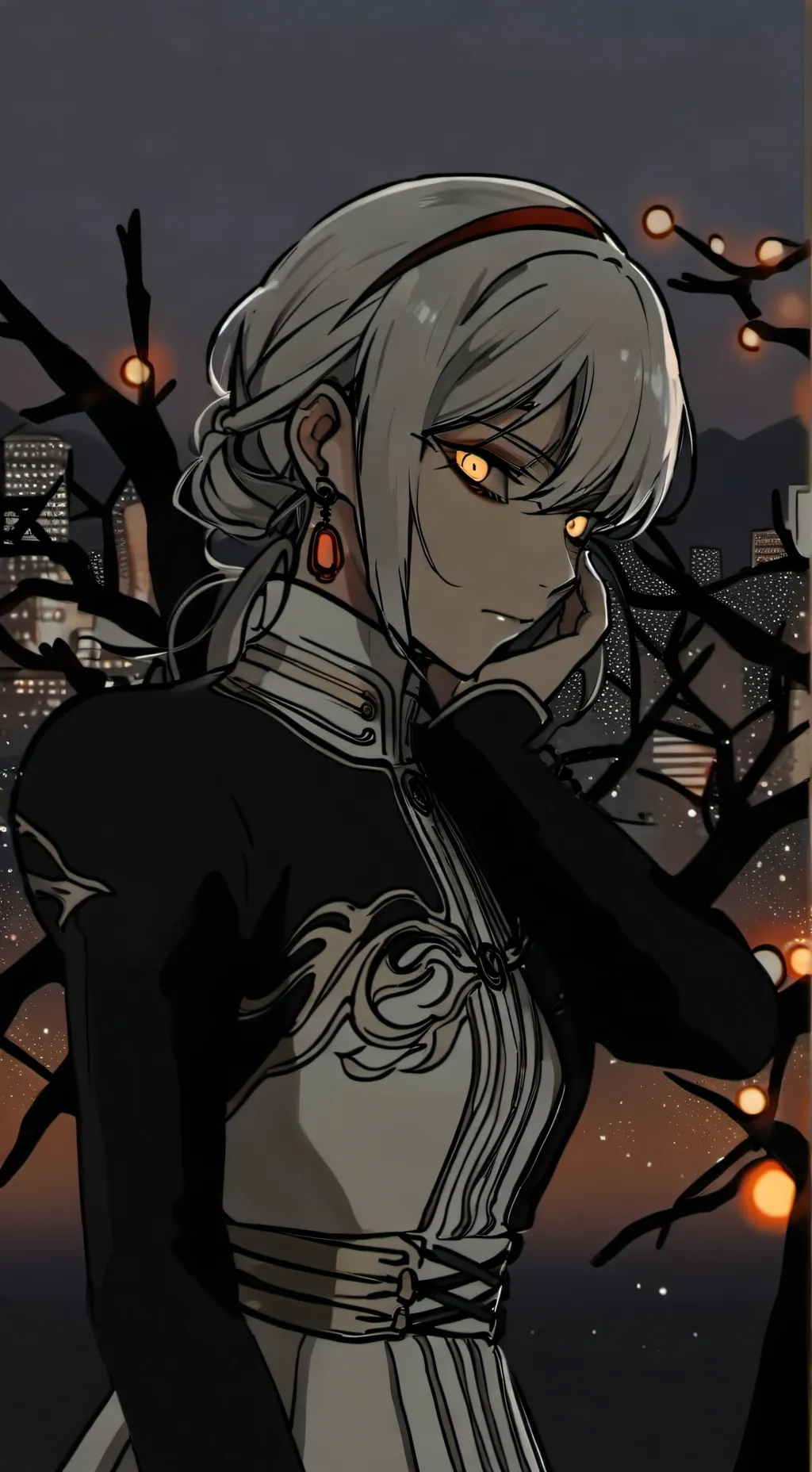 ai character: himako toga background