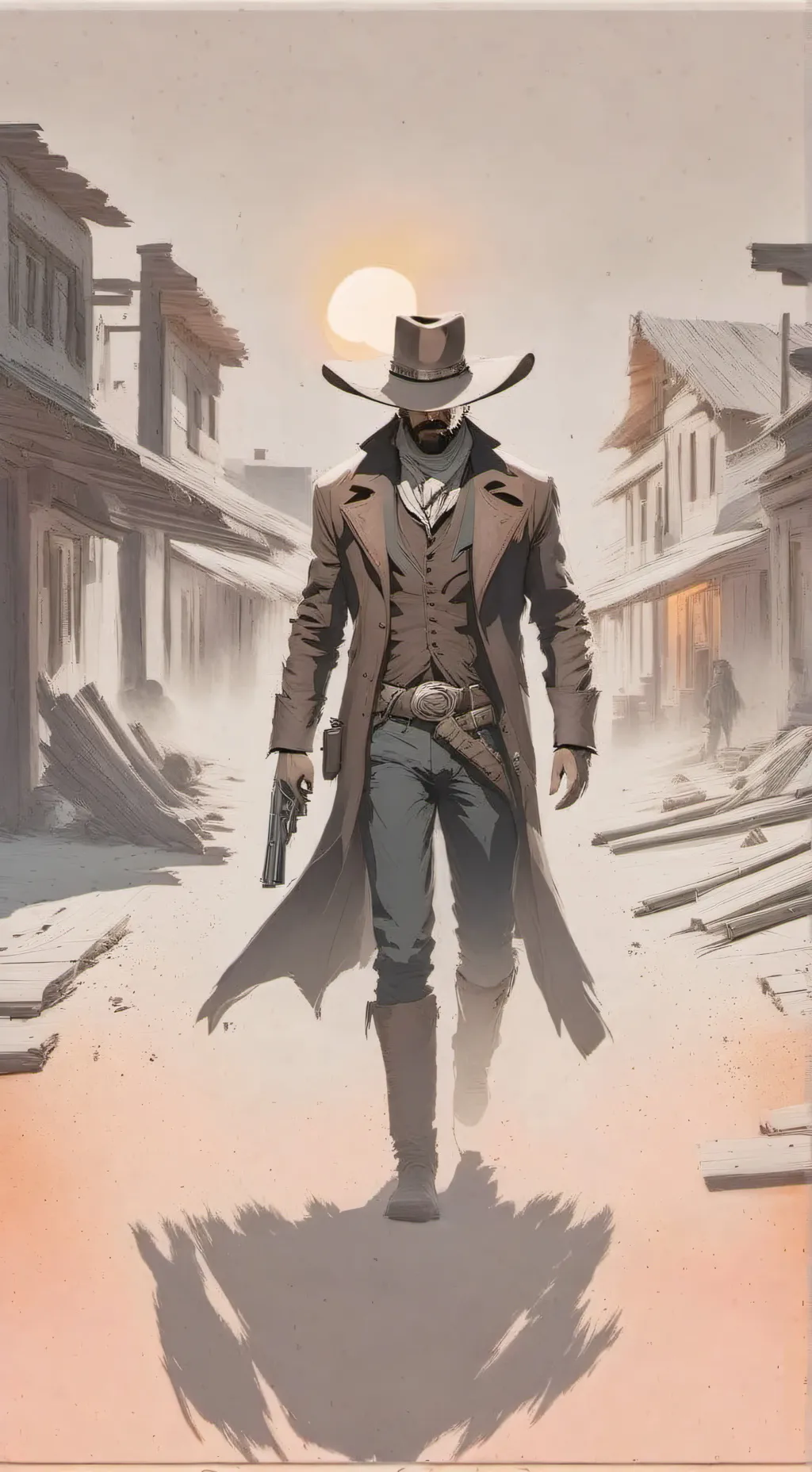 ai character: Detective background