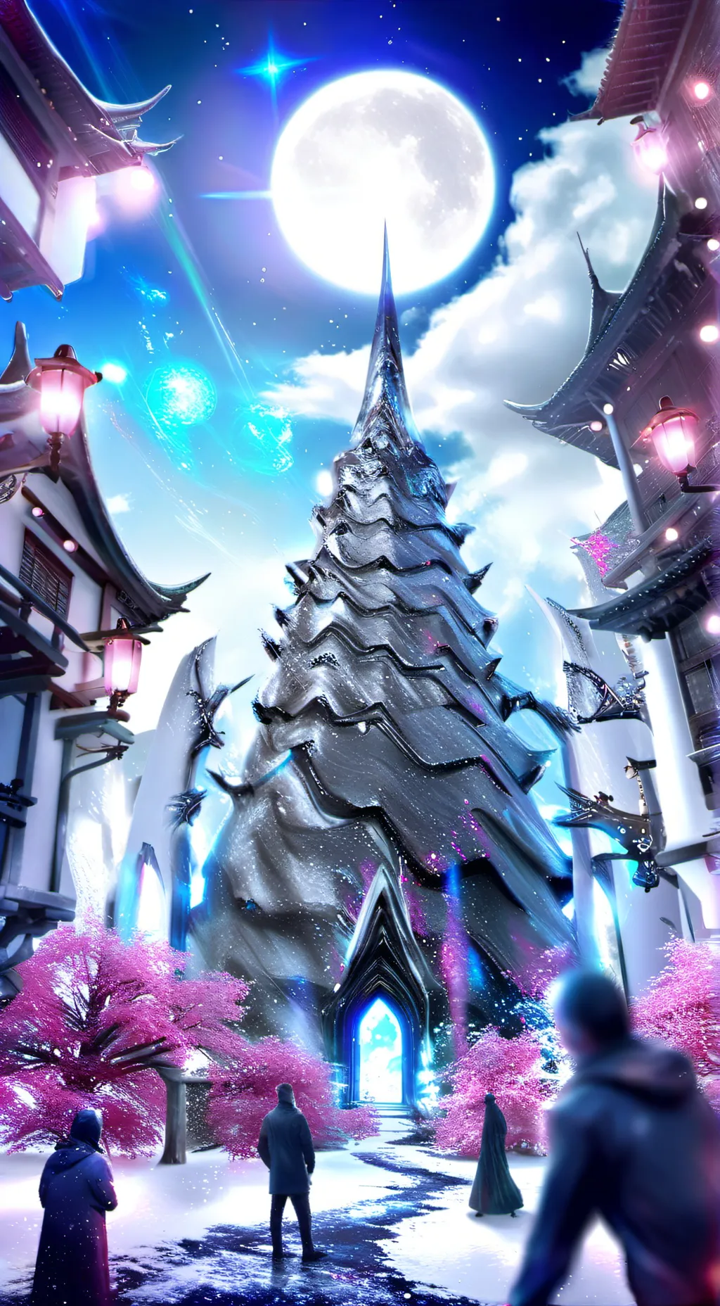 ai character: Dandy x Astro background