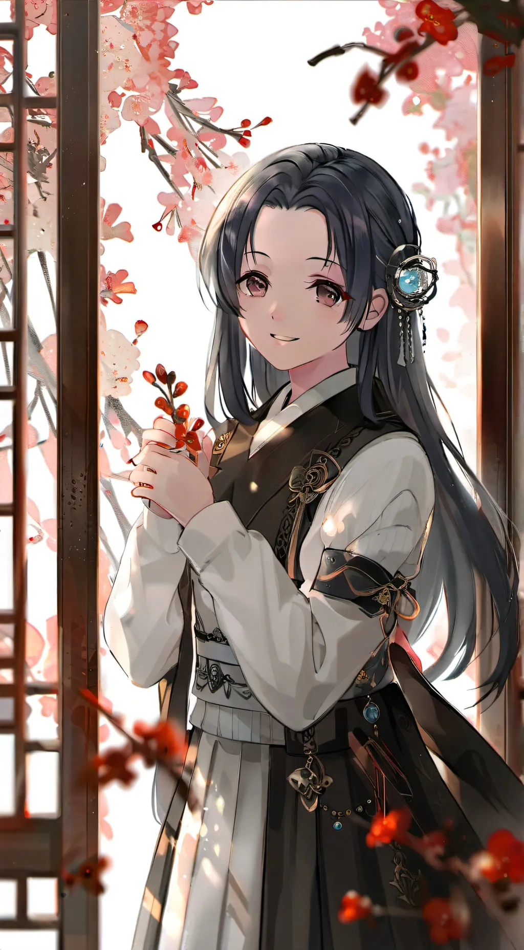 ai character: the butterfly sis background