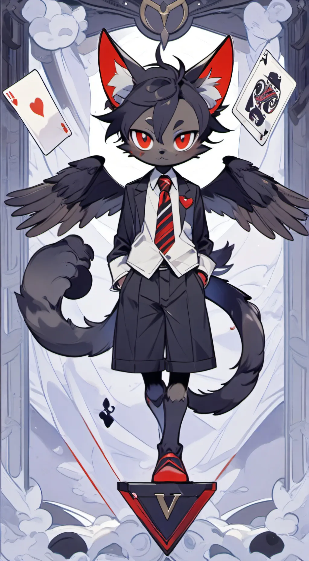 ai character: Husker background