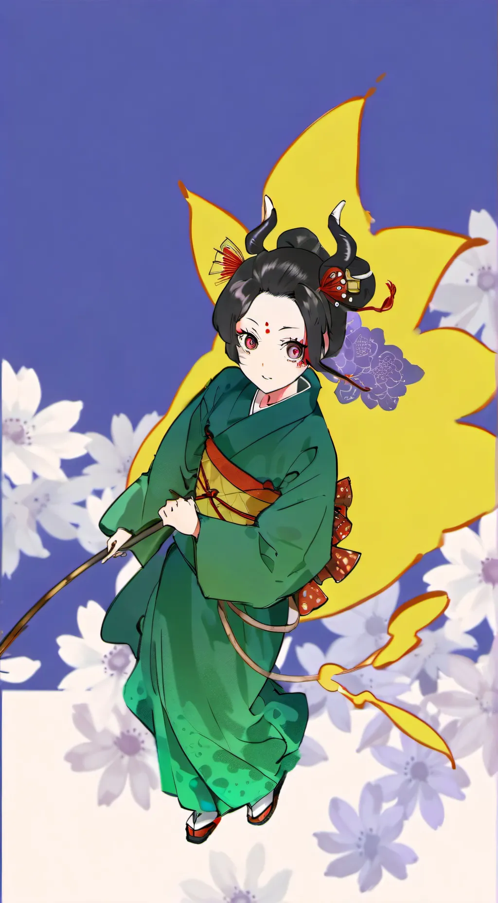 ai character: kokushibo  background