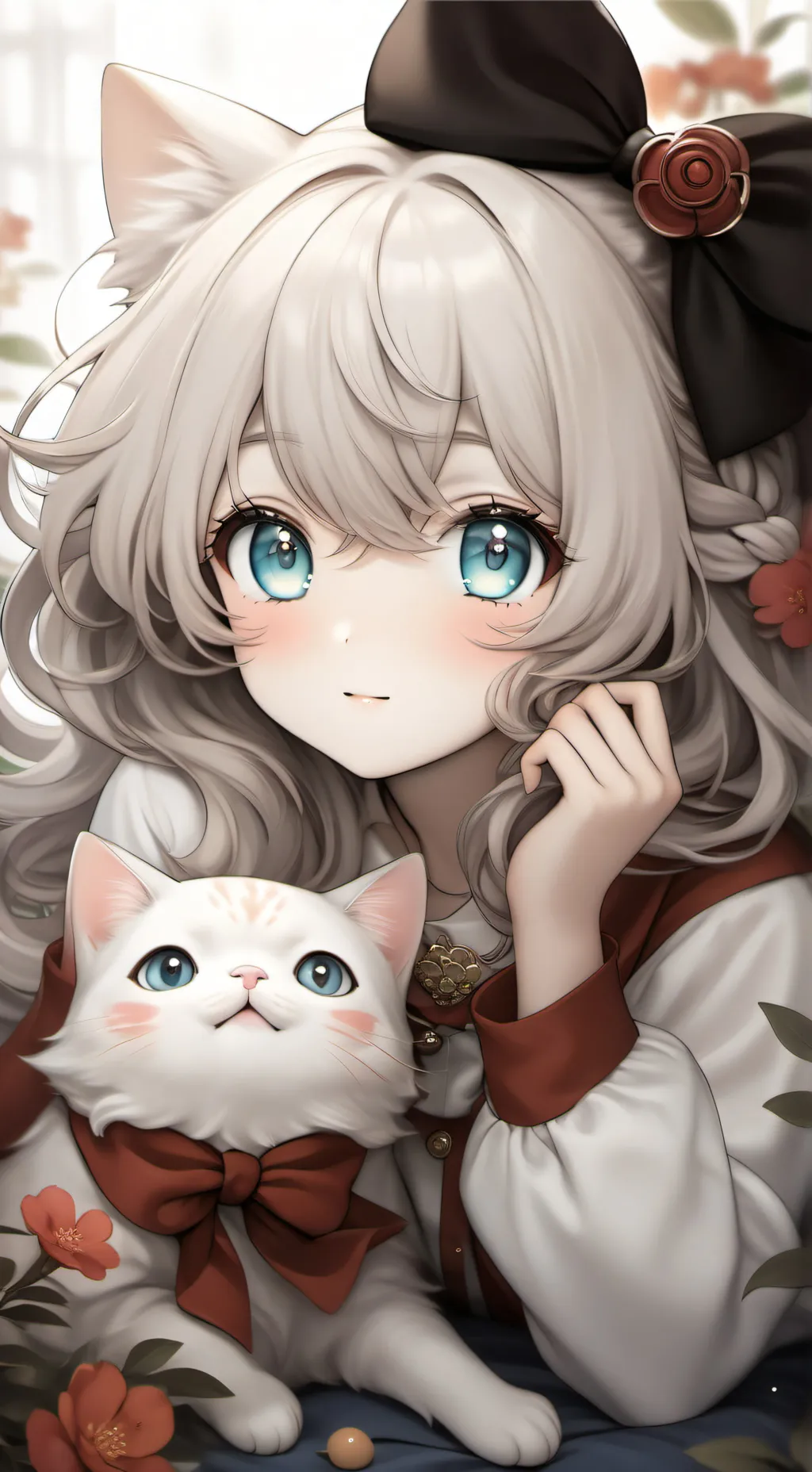 ai character: kitty background
