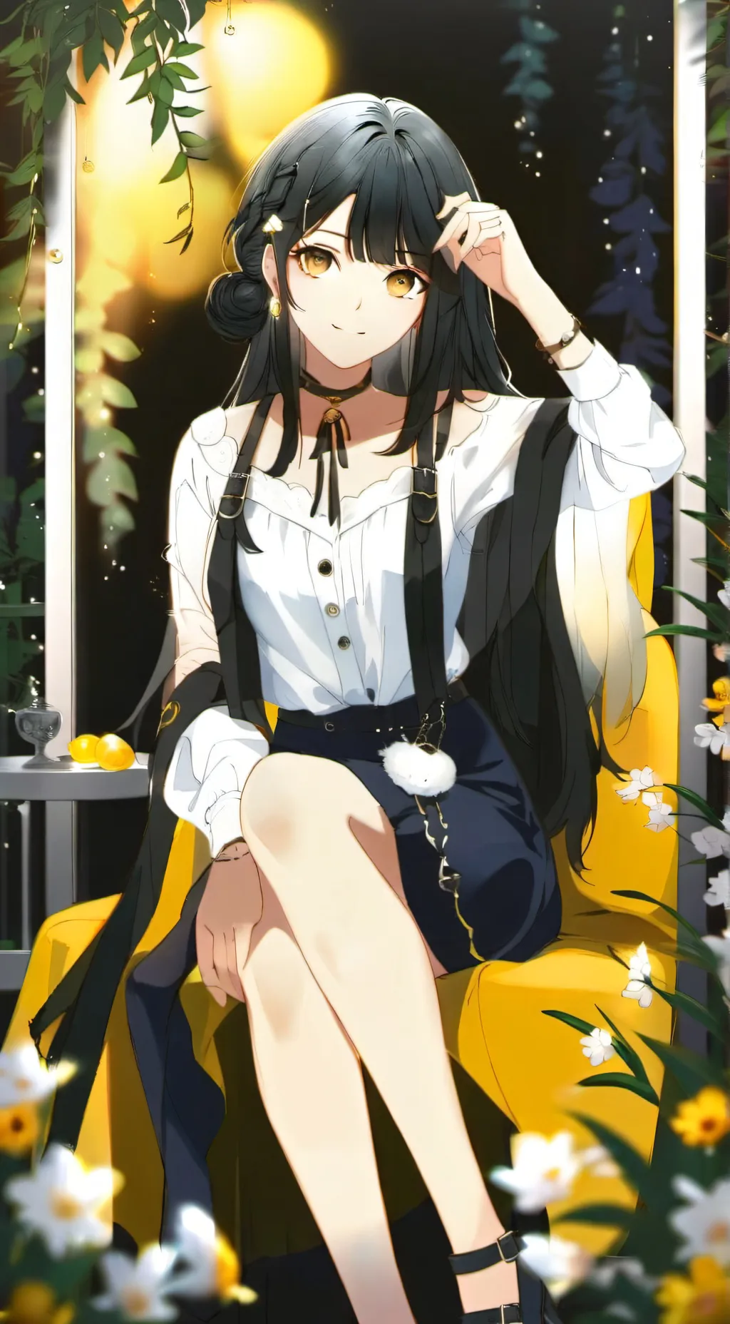 ai character: Lyra  background