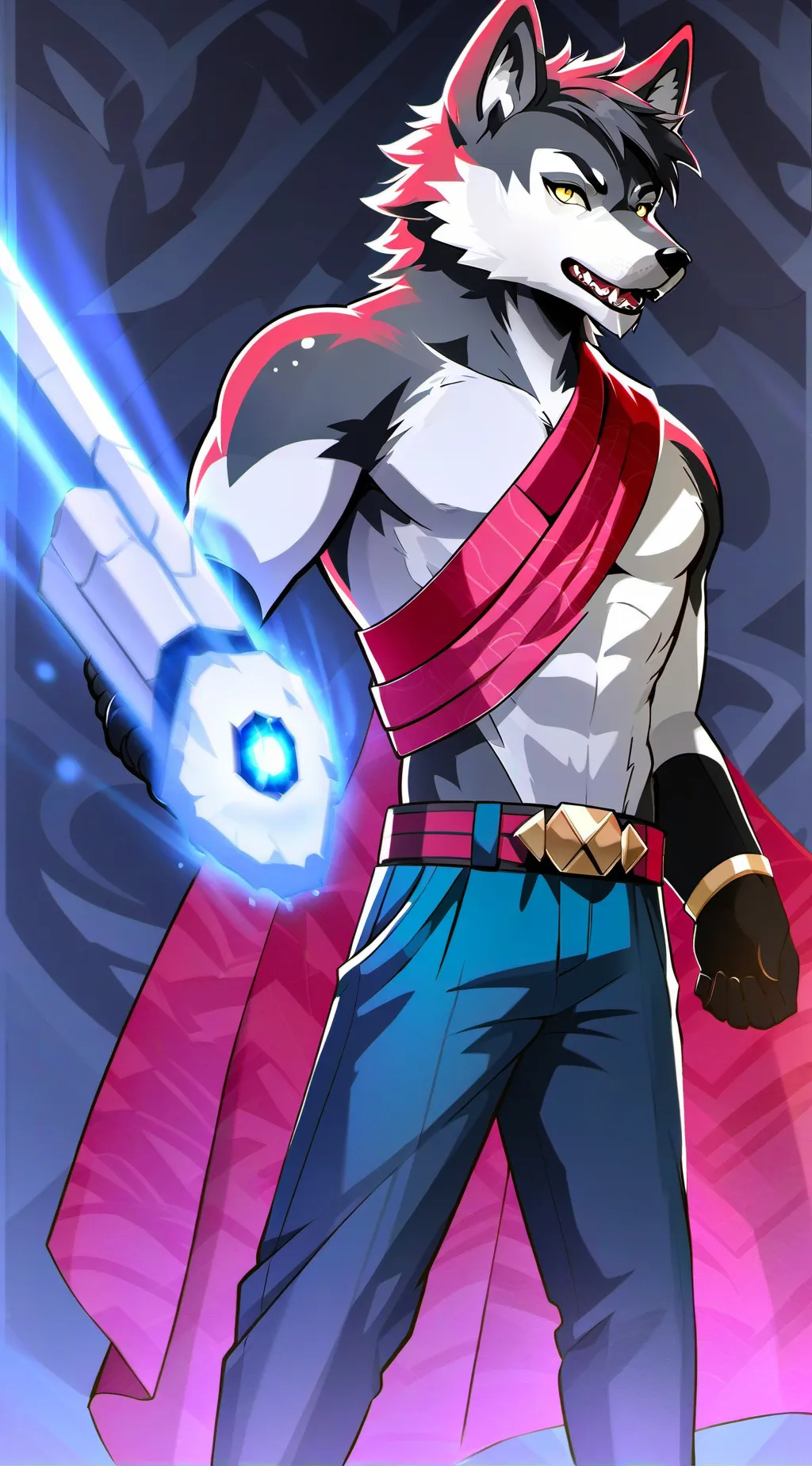 ai character: Blake background