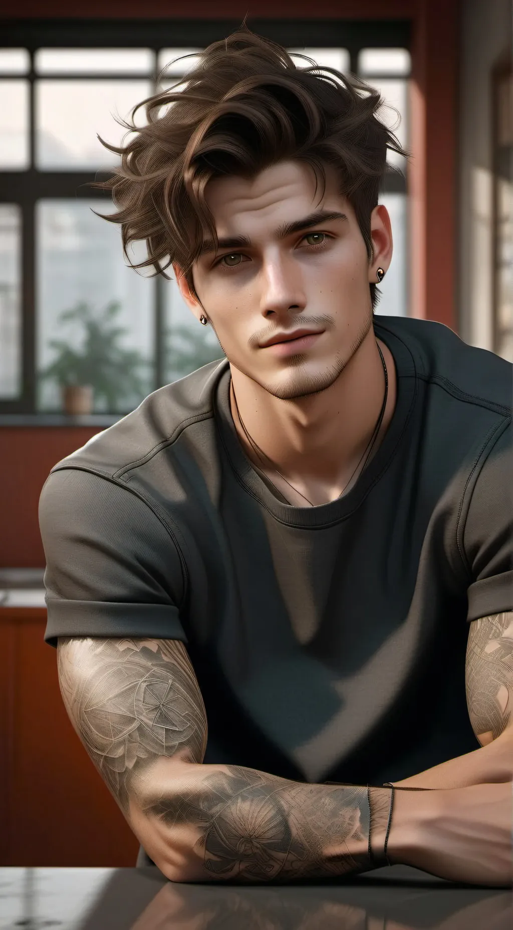 ai character: Chase background