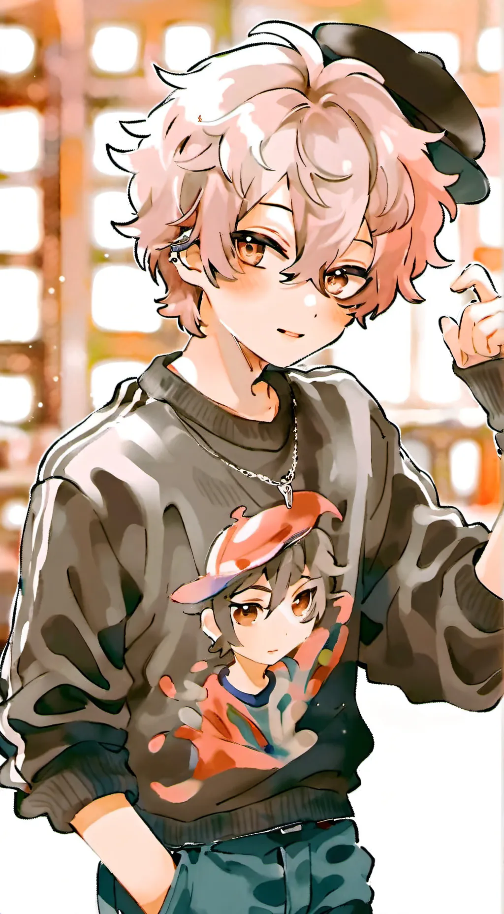 ai character: ⚡🌹Samy🌹⚡ background