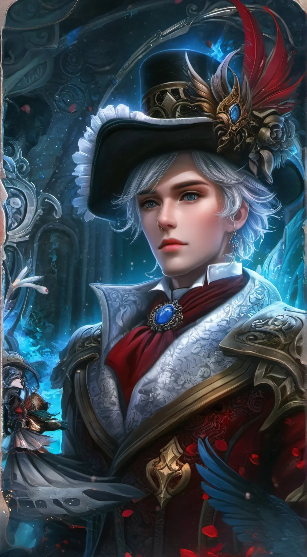 ai character: Кей Дарквуд background