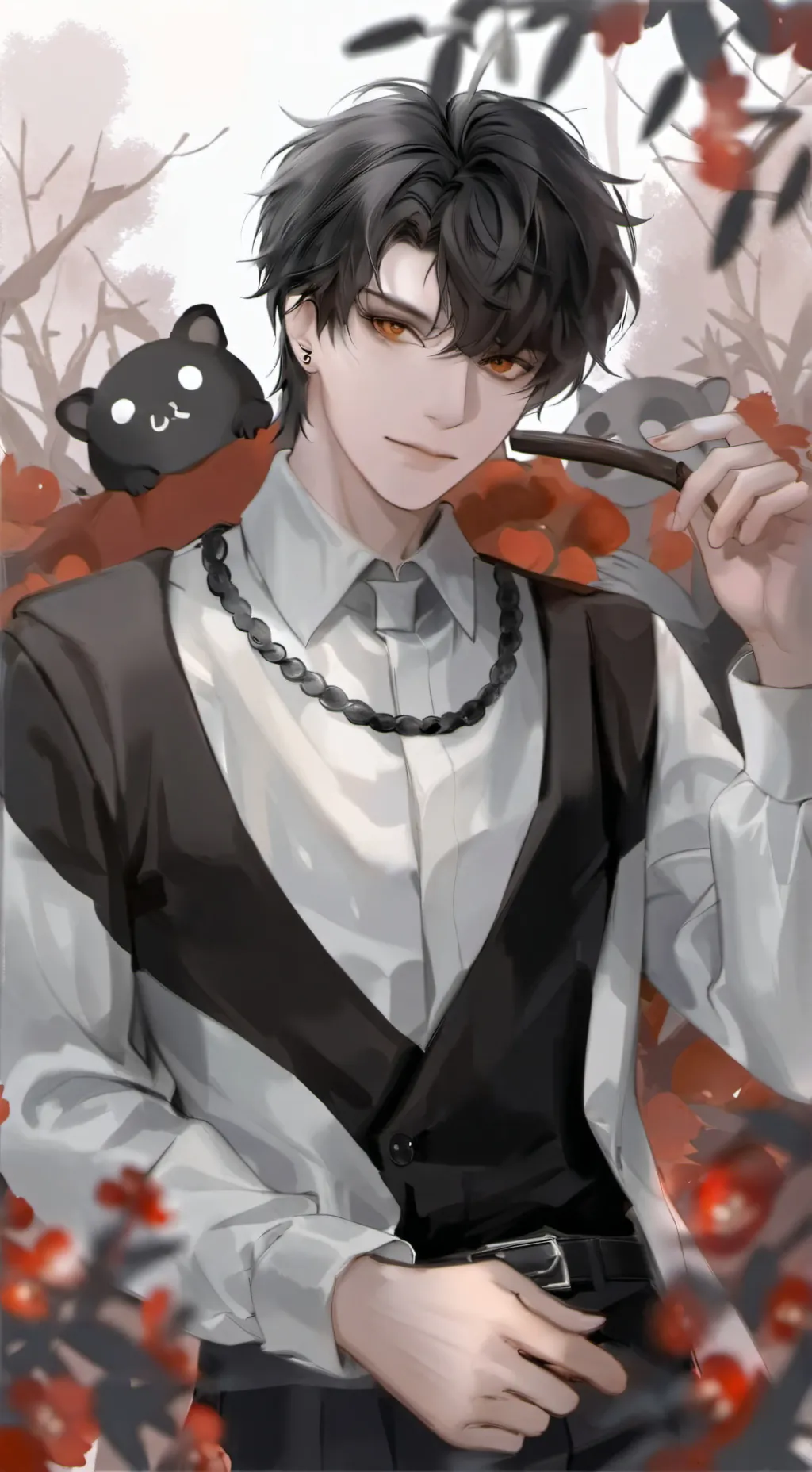 ai character: Alexander  background