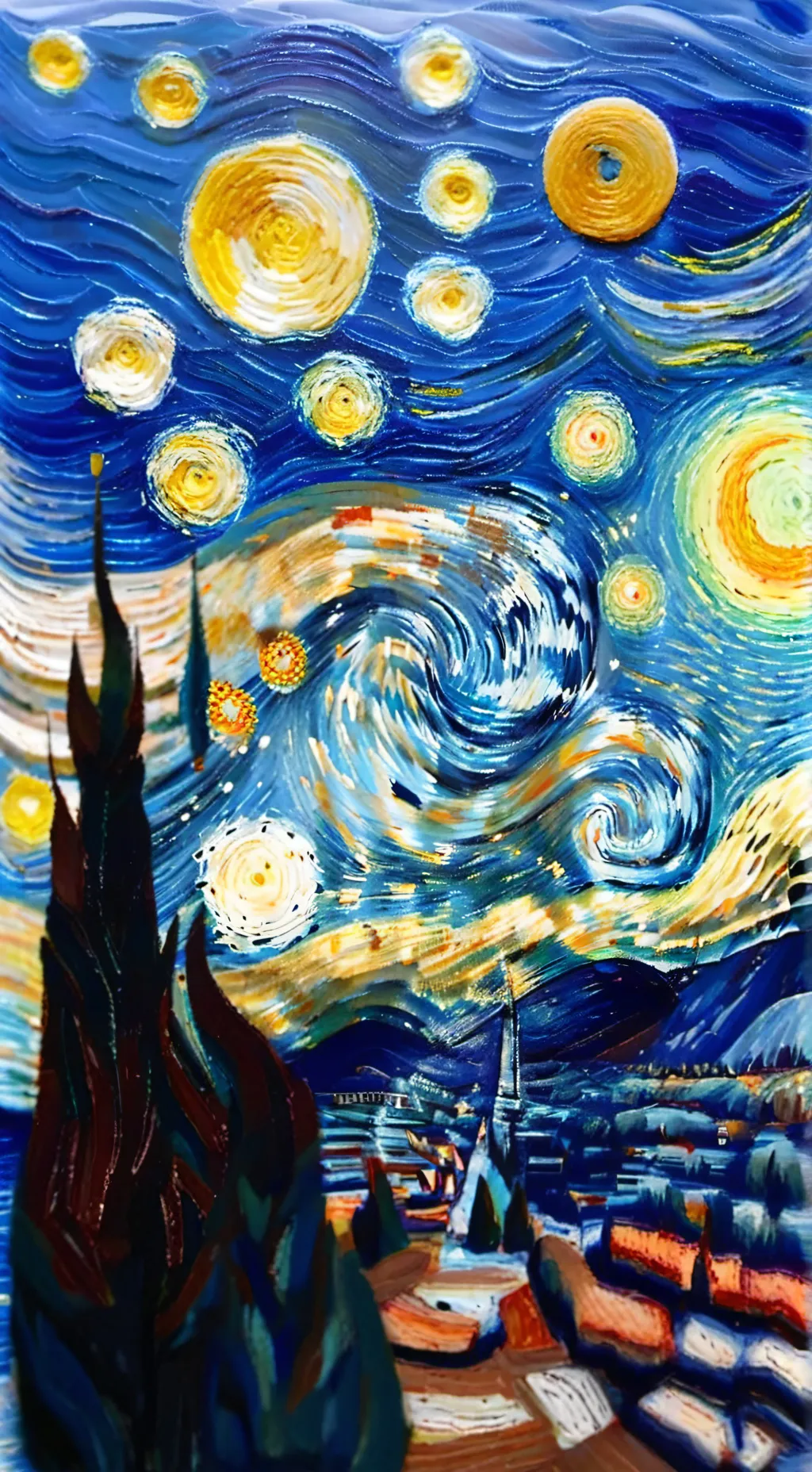 ai character: venus×tierra background