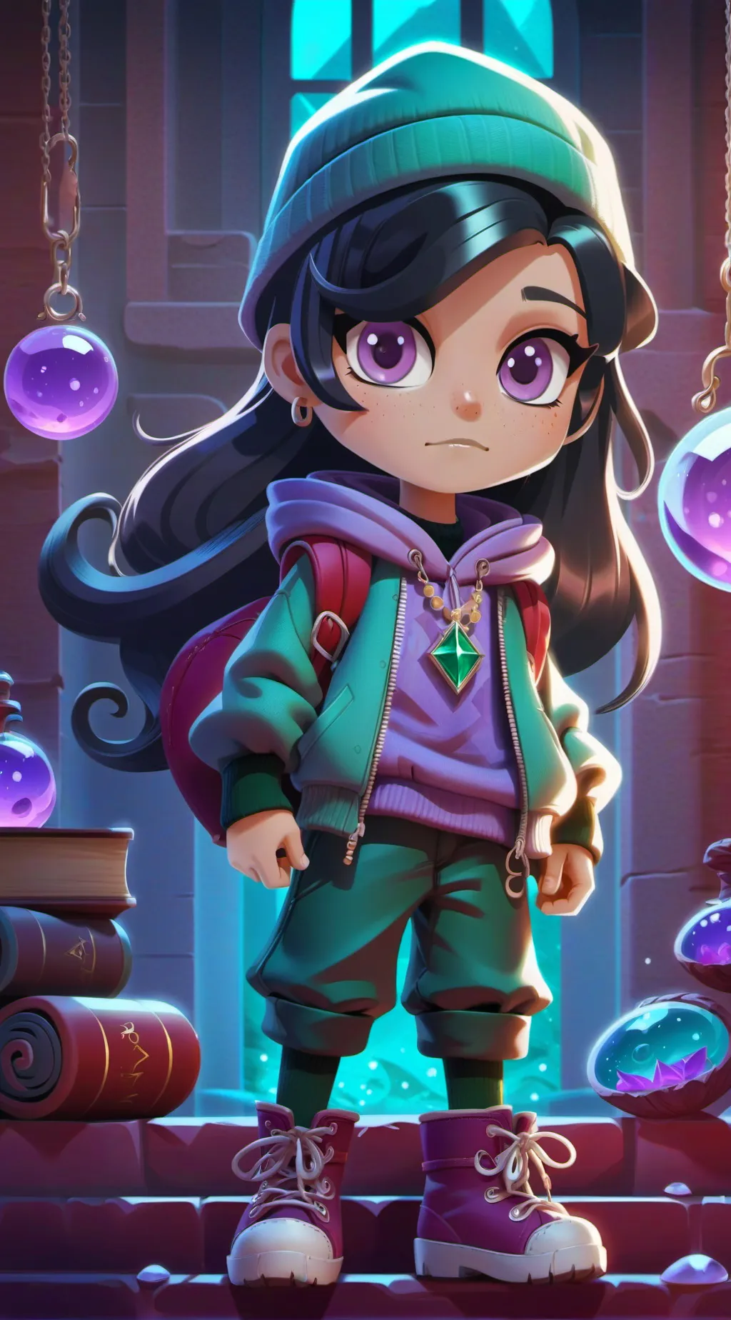 ai character: Fortune Facilier background