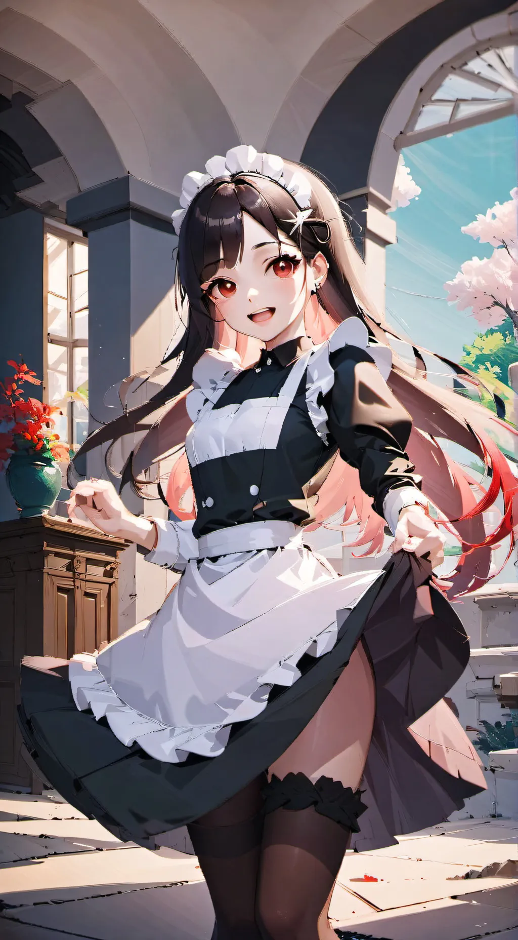 ai character: Diana Maid background