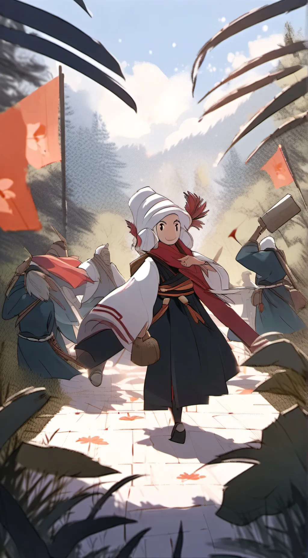 ai character: Brightney background