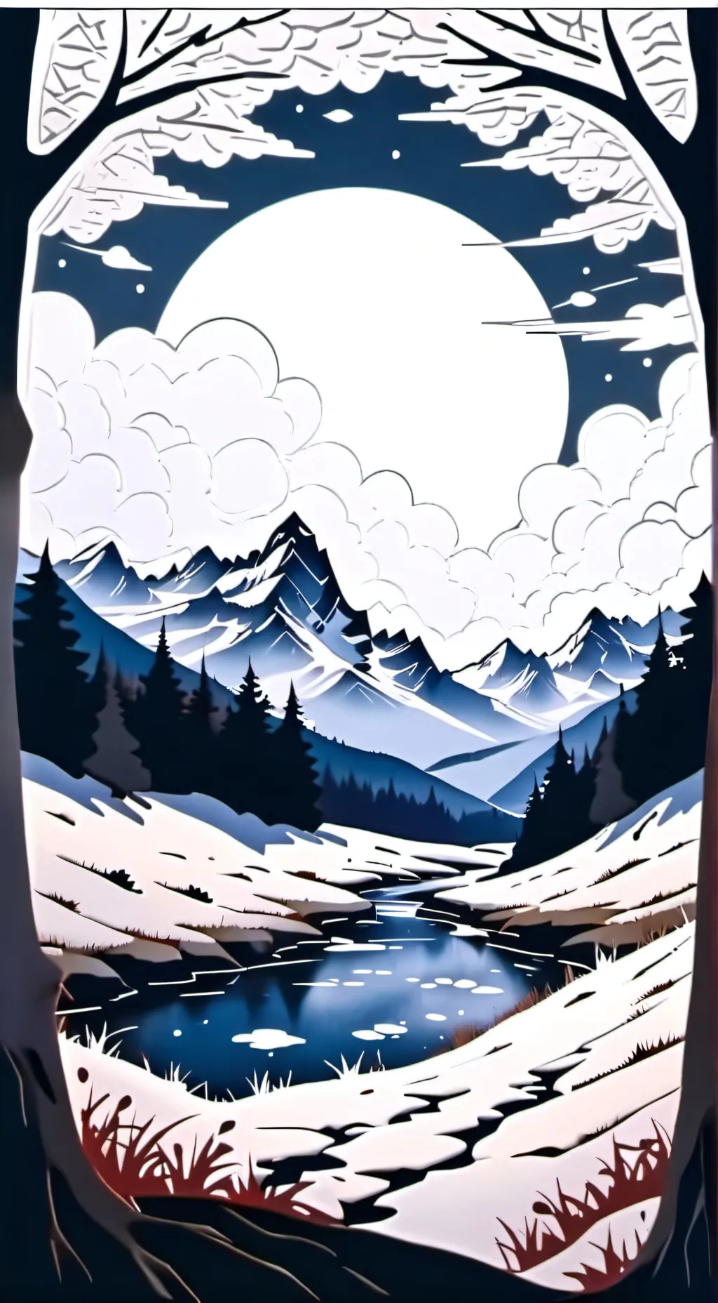 ai character: MD: Captured background