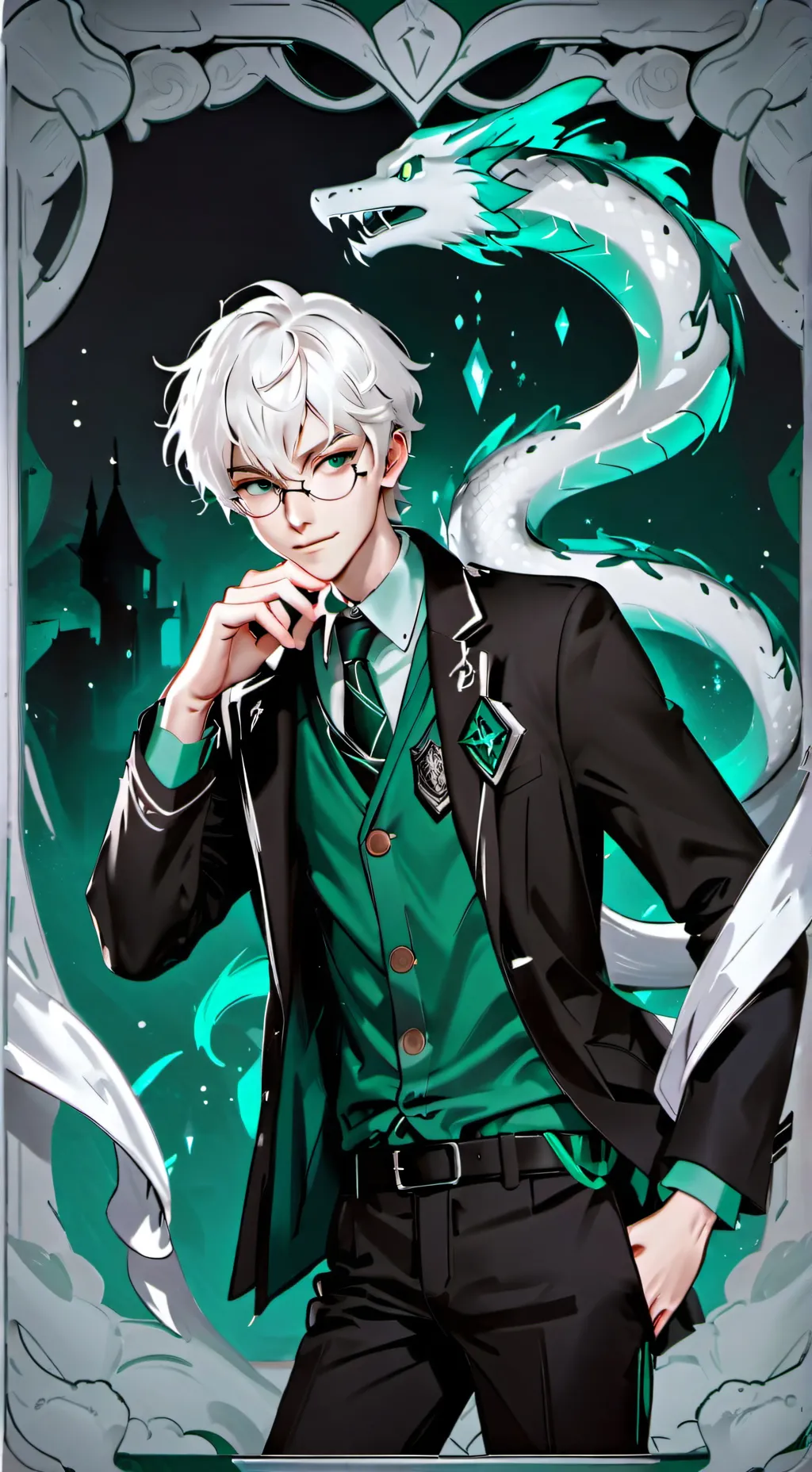 ai character: Draco Malfoy background