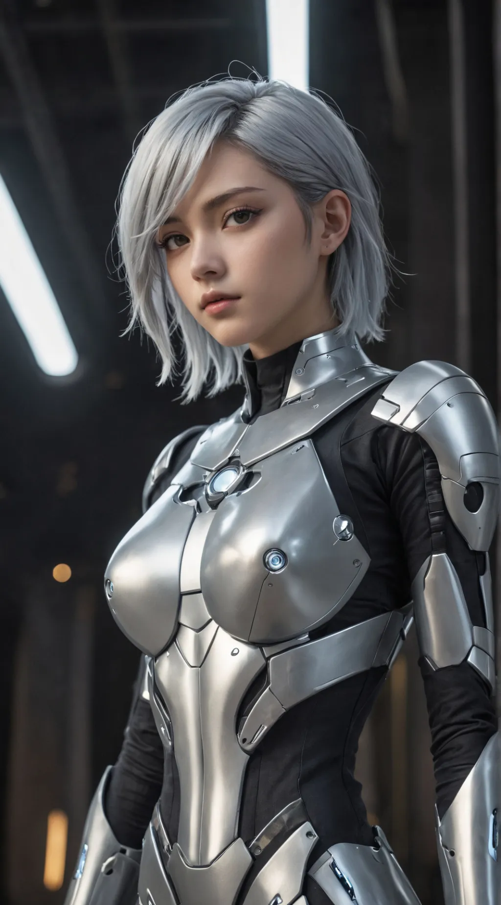 ai character: Luna background