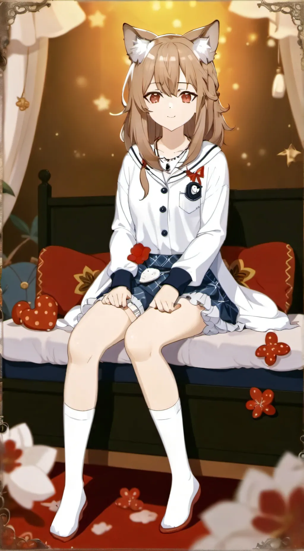 ai character: Masha background